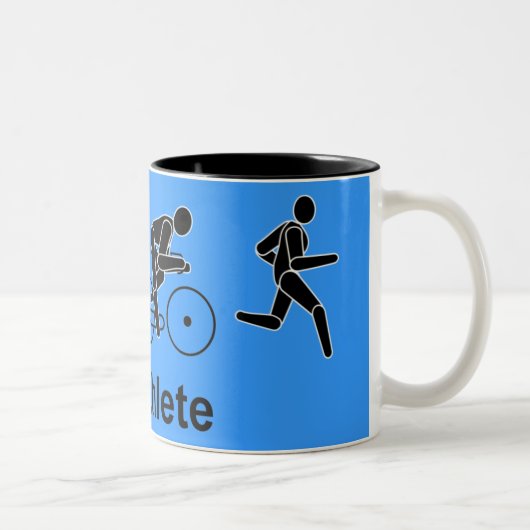 Mok mannen Triatlete (Rechts)
