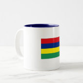 Mok Mauritius-vlag (Voorkant links)