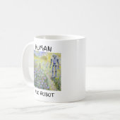 Mok - mens en robot (Voorkant links)
