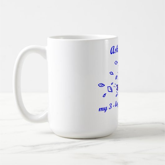 mok met 3 poten kippen (Links)