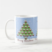 Mok met aangepaste kerstboom (Links)