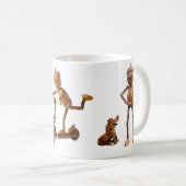 Mok met acorn elves (Voorkant rechts)