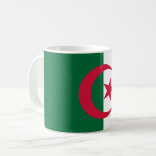 Mok met Algerijnse vlag