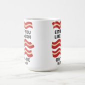 Mok met bacon-ontwerp (Center)