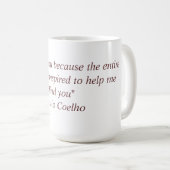 Mok met Citaat (Voorkant rechts)