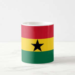 Mok met de Ghanese vlag