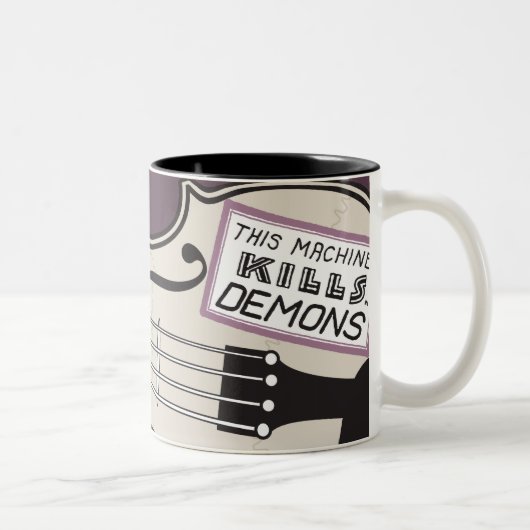 Mok met de linkerhand van de Violin Mo-wasmachine (Rechts)