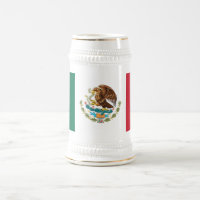 Mok met de Mexicaanse vlag
