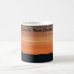 Mok met de Sunset Scene van Mountain