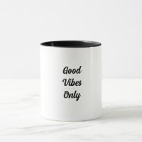 Mok met de titel GoodVibes Only