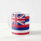 Mok met de vlag van Hawaï - Verenigde Staten (Voorkant links)