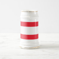 Mok met de vlag van Oostenrijk