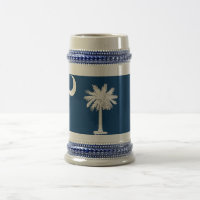 Mok met de vlag van South Carolina State - Verenig