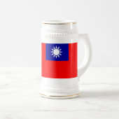 Mok met de vlag van Taiwan (Voorkant rechts)