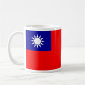 Mok met de vlag van Taiwan (Links)