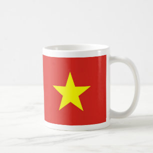 Mok met de vlag van Vietnam