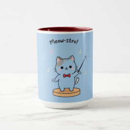 Mok met dirigent van het knuffelkatorkest