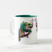Mok met dubbele dragons (Voorkant links)