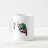 Mok met dubbele dragons (Voorkant links)