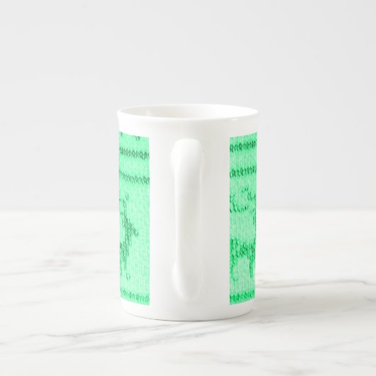 Mok met een lelijke kerstbeker (Achterkant)