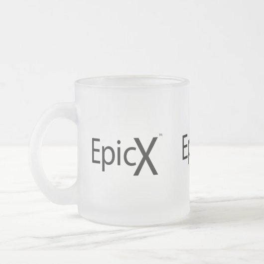 Mok met EpicX (3 tekst logo - horizontaal) (Links)