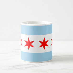Mok met Flag of Chicago - Verenigde Staten