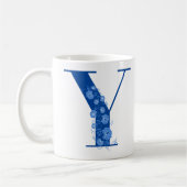 Mok met Floral Monogram Y (Links)