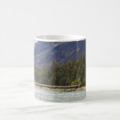 Mok met foto van Alaska, bergen, rivier (Center)