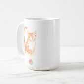 Mok met gember-tablet en kogelkoffie (Voorkant links)
