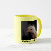 Mok met gezegde (Voorkant rechts)