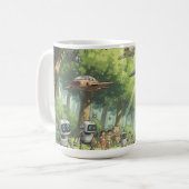 Mok met Ghibli kunst (Voorkant links)