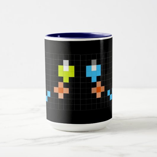 Mok met glimlach (Midden)