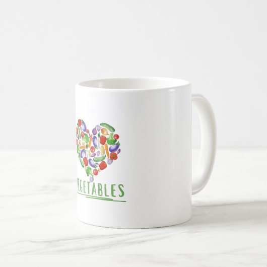 Mok met groenten (Voorkant rechts)