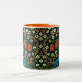 MOK MET HET ONTWERP VAN WILLIAM MORRIS "TULIPS" (Center)