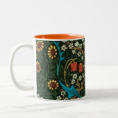 MOK MET HET ONTWERP VAN WILLIAM MORRIS "TULIPS" (Links)