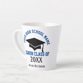 Mok met hoge klasse 20XX latte (Linkerhoek)