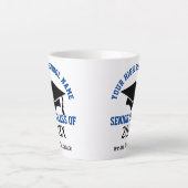 Mok met hoge klasse 20XX latte (Voorkant)