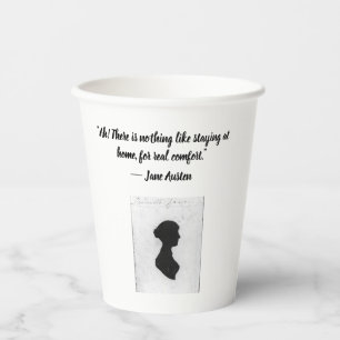 Mok met Jane Austen Papieren Bekers