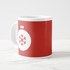 Mok met kerstbal Roodkoffie