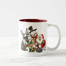Mok met kersttang