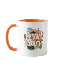 Mok met kleurblokkering voor collage