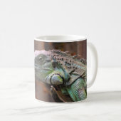 Mok met kleurrijke Iguana hagedis (Voorkant rechts)