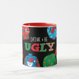 Mok met lelijke kerst in Sweater