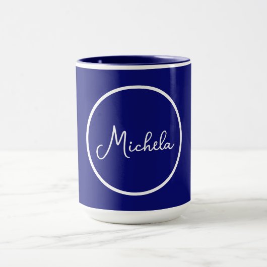 Mok met monogram koffie (Midden)