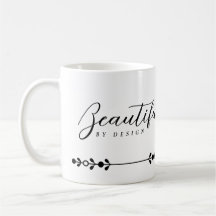 Mok met mooi ontwerp.