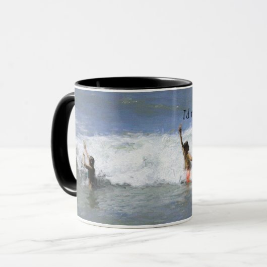 Mok met Ocean Fun (Voorkant links)