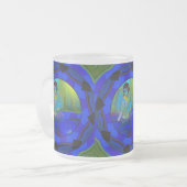 Mok met originele kunst (Voorkant links)