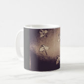 mok met oude kleuren (Voorkant links)