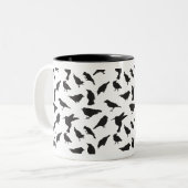 Mok met patronen (Voorkant links)