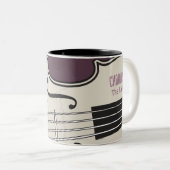 Mok met recht behandeld wasgoed Mo's Violin (Voorkant rechts)